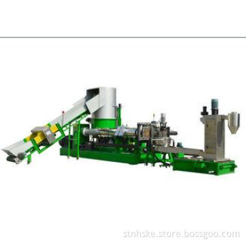 PE , HDPE , LDPE Film Granulator / granulating line with hi